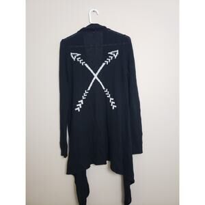 Show Me Your Mumu Mellow Delish Arrow Womens Size M Drapers Cardigan Sweater